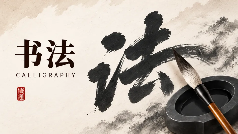 书法专业课程封面
